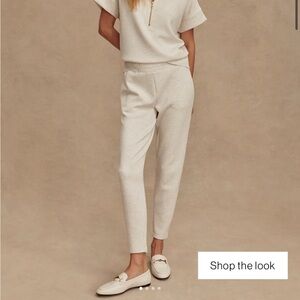 Varley NWT ivory marl the slim pant 25"